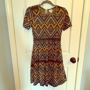 EUC Aztec print Lularoe dress
